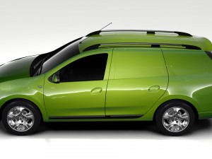 dacia logan van 2016 3D-Modell
