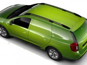 dacia logan van 2016 3D-Modell