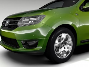 dacia logan van 2016 3D-Modell