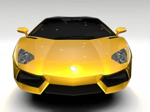 lamborghini aventador flying 2017 3D Model