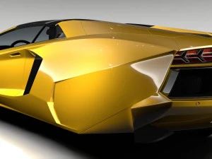 lamborghini aventador flying 2017 3D Model