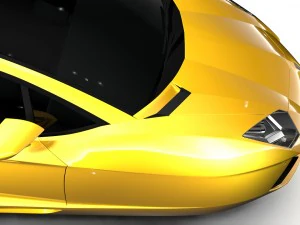 lamborghini aventador flying 2017 3D Model