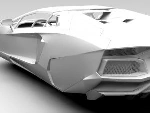 lamborghini aventador flying 2017 3D Model