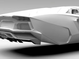 lamborghini aventador flying 2017 3D Model