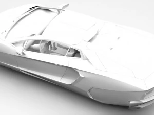 lamborghini aventador flying 2017 3D Model