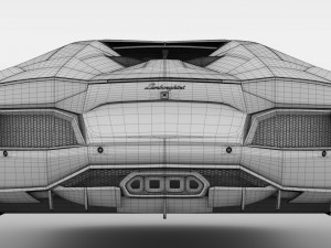 lamborghini aventador flying 2017 Modello 3D