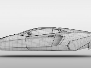 lamborghini aventador flying 2017 Modello 3D