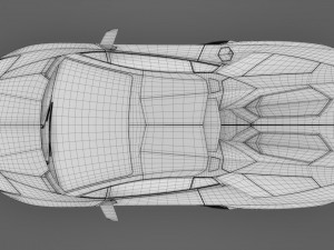 lamborghini aventador flying 2017 Modello 3D
