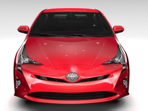 toyota prius flying 2017 3D Model