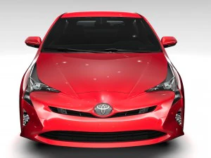 toyota prius terbang 2017 Model 3D