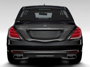 mercedes maybach pullman guard 2017 Modello 3D