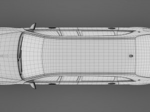 mercedes maybach pullman guard 2017 Modello 3D