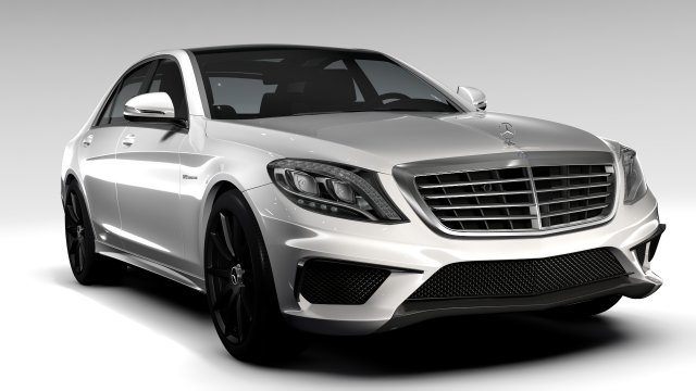 mercedes benz s 63 amg w222 2016 3D 모델 .c4d .max .obj .3ds .fbx .stl .blend 