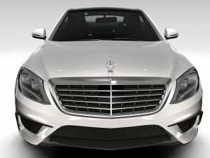 mercedes benz s 63 amg w222 2016 3D 모델