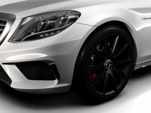 mercedes benz s 63 amg w222 2016 3D 모델