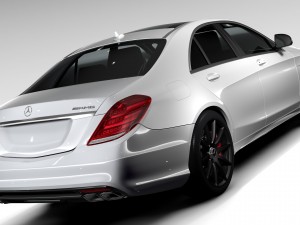 mercedes benz s 63 amg w222 2016 3D 모델