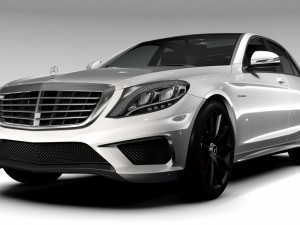 mercedes benz s 63 amg w222 2016 3D 모델