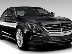 mercedes benz s 300 bluetec hybrid w222 2016 3D Model