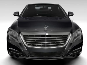 mercedes benz s 300 bluetec hybrid w222 2016 3D Model