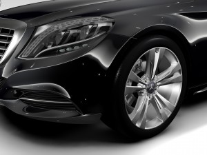 mercedes benz s 300 bluetec hybrid w222 2016 Modelo 3D