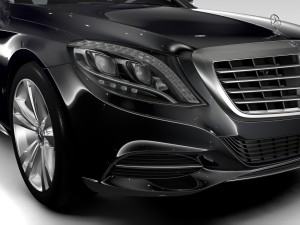 mercedes benz s 300 bluetec hybrid w222 2016 Modelo 3D
