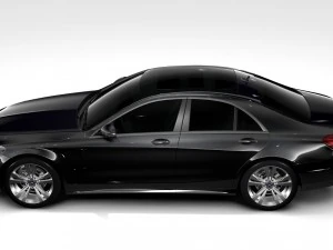 mercedes benz s 300 bluetec hybrid w222 2016 3D Model