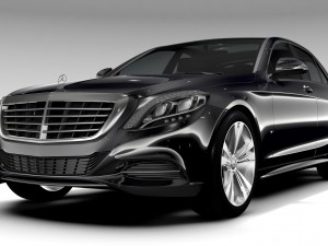 mercedes benz s 300 bluetec hybrid w222 2016 Modelo 3D