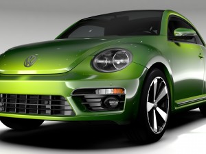 vw beetle 2017 3D मॉडल