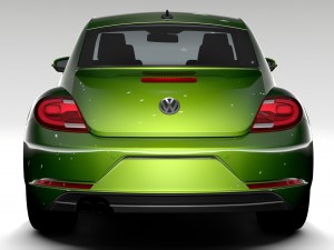 vw beetle 2017 Model 3D