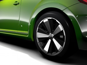 vw beetle 2017 Model 3D