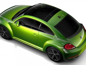 vw beetle 2017 Model 3D