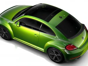 vw beetle 2017 3D Model