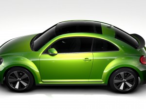 vw beetle 2017 Model 3D