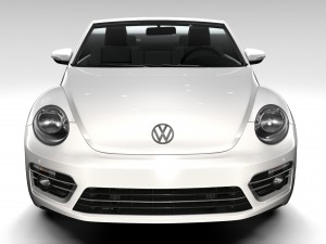 vw beetle cabriolet 2017 3D मॉडल