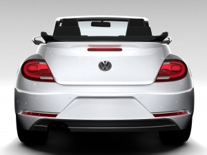vw beetle cabriolet 2017 3D मॉडल