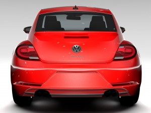 vw beetle turbo 2017 3D Model