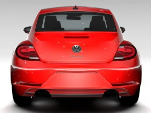 vw beetle turbo 2017 3D Model