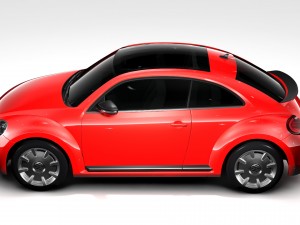vw beetle turbo 2017 3D Model