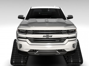 chevrolet silverado ltz z71 crawler 2017 3D Model
