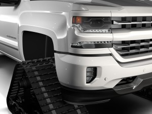 chevrolet silverado ltz z71 crawler 2017 3D Model