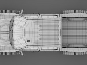 chevrolet silverado ltz z71 crawler 2017 3D Model