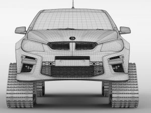 hsv gts maloo crawler 2017 3D Model