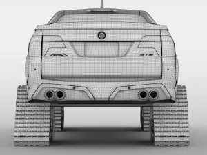hsv gts maloo crawler 2017 3D Model
