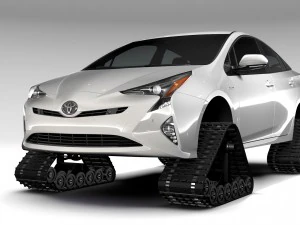 Toyota Prius Crawler 2017 3D Modell