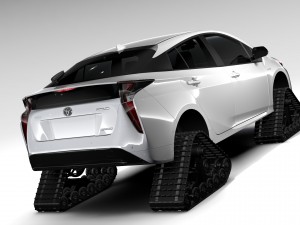 toyota prius crawler 2017 3D 모델