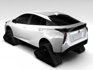 toyota prius crawler 2017 3D 모델