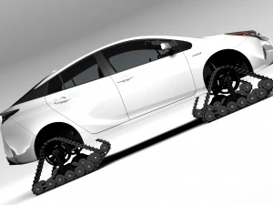 toyota prius crawler 2017 3D Model