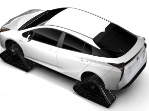 toyota prius crawler 2017 3D Model