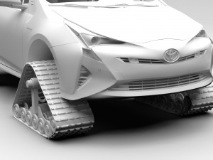 toyota prius crawler 2017 3D 모델