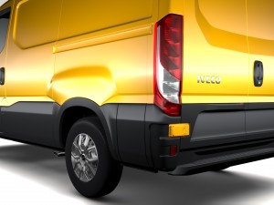 iveco daily l1h1 2017 Modelo 3D